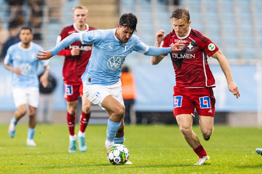 Malmö FFs Stefano Vecchia och IFK Norrköpings Jacob