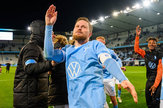 Malmö FFs Lasse Nielsen jublar