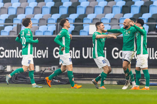 Jönköpings Södras Pashang Abdulla jublar