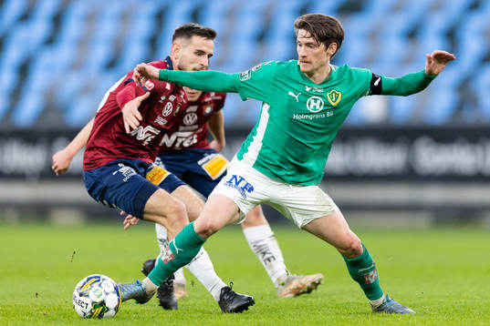 Örgrytes Erion Sadiku och Jönköpings Södras Robin Book