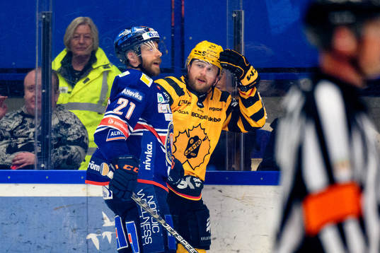 Växjös Brian Cooper och Skellefteås Oskar Nilsson