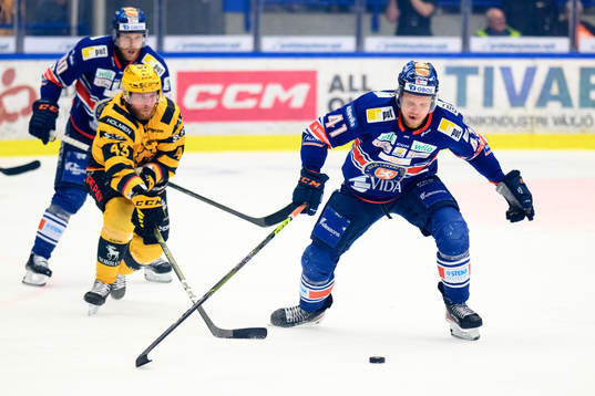 Skellefteås Filip Sandberg och Växjös Ludvig Nilsson