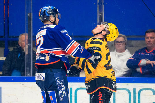 Bråk mellan Växjös Hardy Häman Aktell och Skellefteås