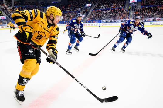 Skellefteås Pär Lindholm och Växjös Manuel Ågren och