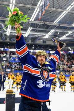 Växjös målvakt Emil Larmi