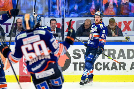 Växjös Ludvig Nilsson jublar