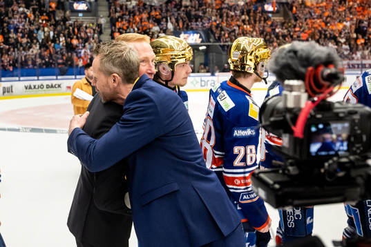 Växjös tränare Jörgen Jönsson och Skellefteås