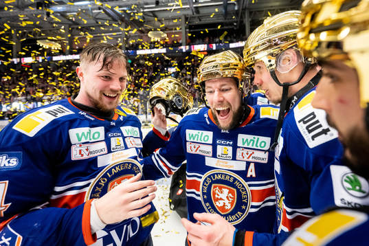 Växjös Joel Persson, Robert Rosén och Miika Koivisto