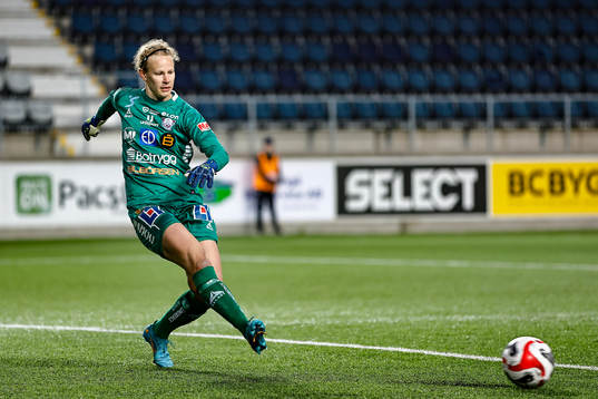 Linköpings målvakt Cajsa Andersson