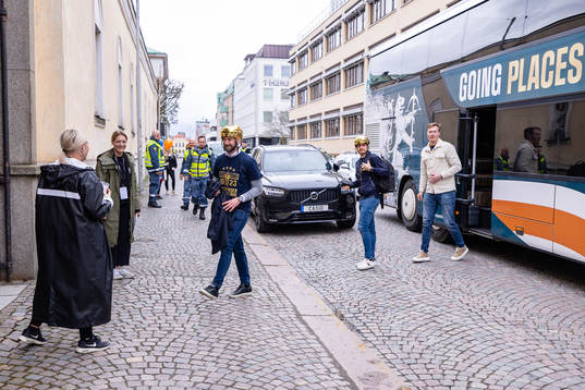 Spelare och ledare kommer till Växjö residensunder