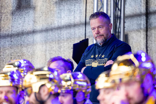 Assisterande tränare Fredrik Hellgren