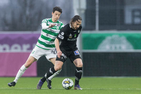 Västerås SKs Olle Edlund och Örebros Kevin Walker