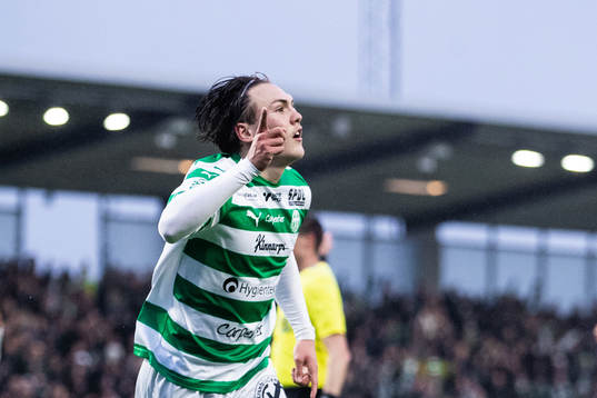 Västerås Miguel Sandberg jublar