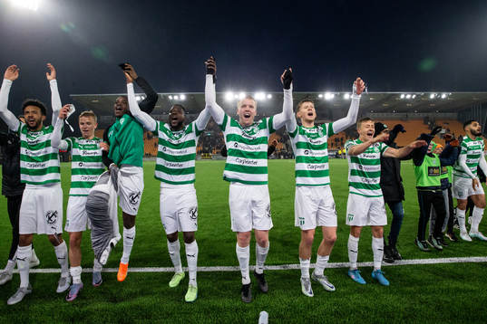 Västerås SKs Alex Douglas, Anders Hellblom, Jaheem Burke,