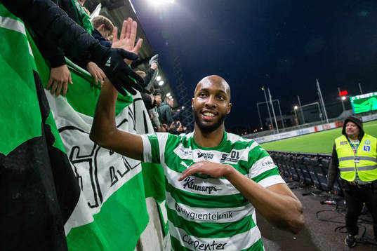 Västerås SKs Jabir Abdihakim Ali jublar