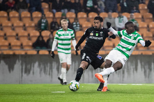 Örebros Lucas Shlimon och Västerås Jaheem Burke