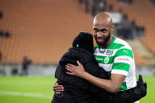 Västerås Jabir Abdihakim Ali och tränare Kalle Karlsson