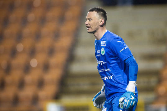 Västerås SKs målvakt Anton Fagerström