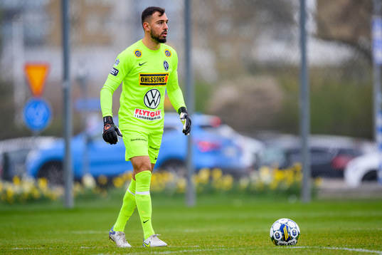 Landskronas målvakt Amr Kaddoura