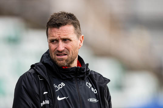 Eirik Horneland, head coach of Brann, arrives