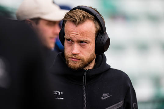 Bård Finne of Brann arrives