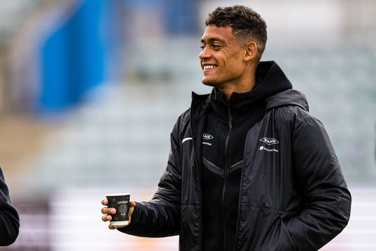 Japhet Sery Larsen of Brann arrives