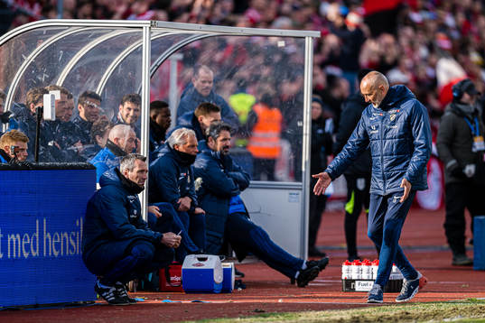 Andrea Loberto, assistant coach of Stabæk, and Lars