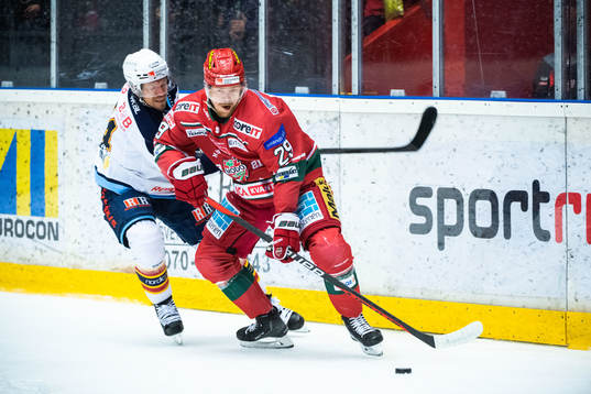 Modos Mikkel Aagaard och Djurgårdens Nicklas Danielsson