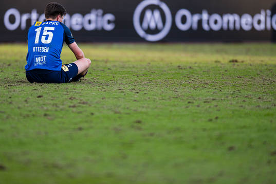 Sturla Ottesen of Stabæk looks dejected