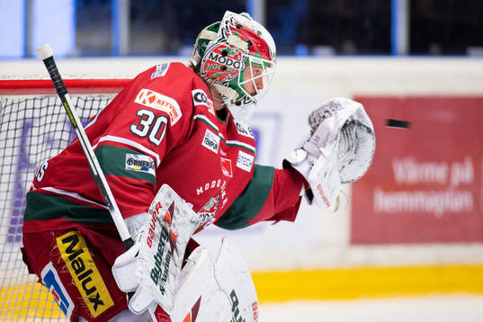 Modos målvakt Kristers Gudlevskis