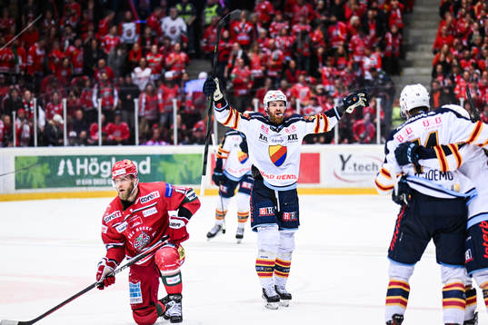 Djurgårdens Daniel Brodin jublar