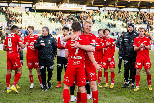 Mathias Rasmussen and Sivert Heltne Nilsen of Brann