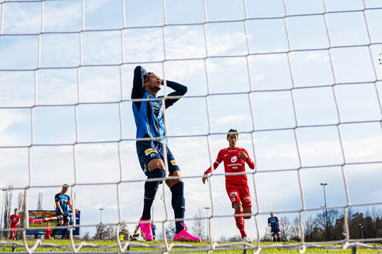 Kevin Alexander Kabran of Stabæk reacts