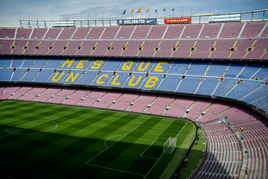 General view of Camp Nou