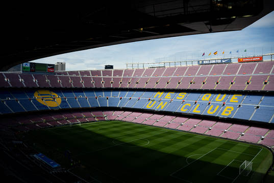 General view of Camp Nou