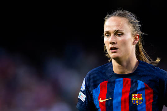 Caroline Graham Hansen of Barcelona