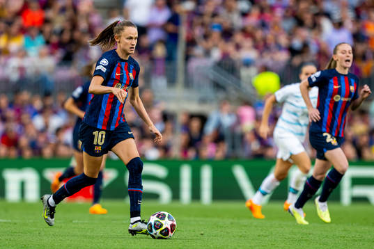 Caroline Graham Hansen of Barcelona