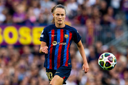 Caroline Graham Hansen of Barcelona