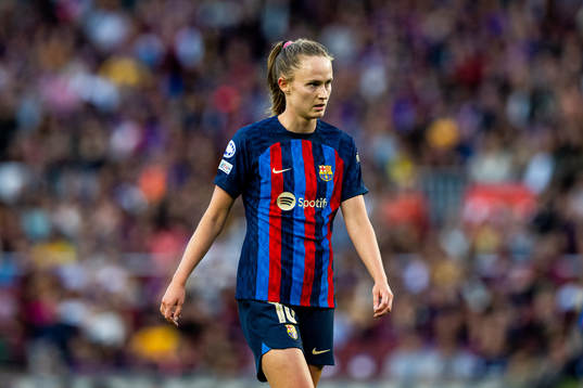Caroline Graham Hansen of Barcelona