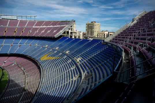 General view of Camp Nou