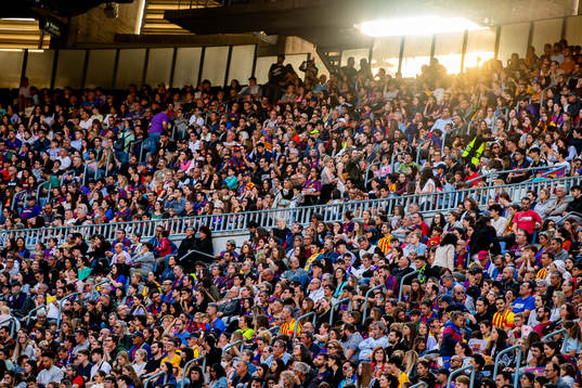 during the UEFA Women's Champions League football match