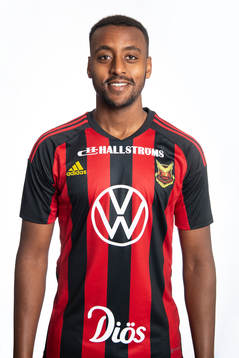 I denna handoutbild från Östersunds FK ses Theodore Rask