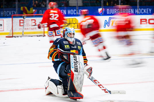 Djurgårdens målvakt Matthew Galajda