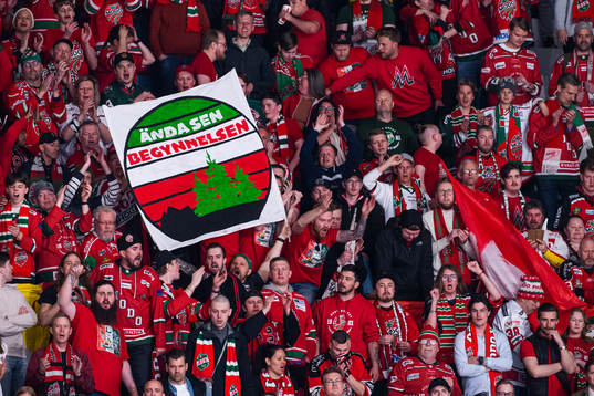 under final sex i Hockeyallsvenskan mellan Djurgården och