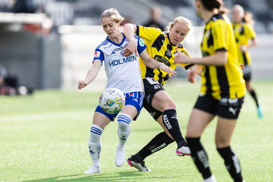 IFK Norrköpings Sabina Ravnell och Häckens Julie Blakstad