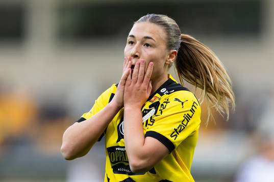 Häckens Alexandra Hellekant deppar
