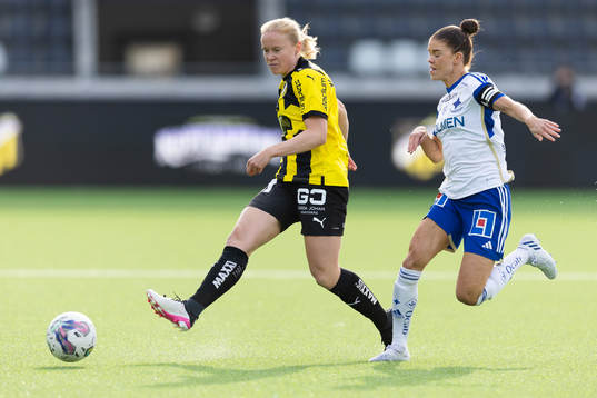 Häckens Julie Blakstad och IFK Norrköpings My Cato