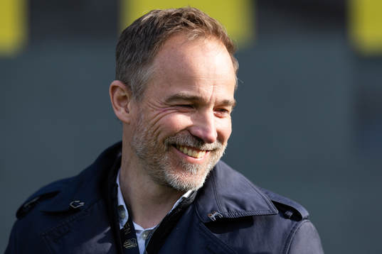 Fotbollsansvarig dam elit Christian Lundström innan