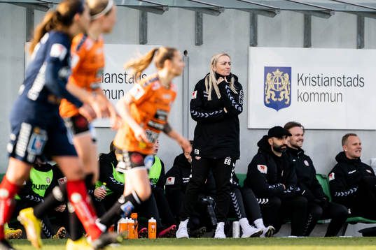 Kristianstads tränare Elisabet Gunnarsdottir