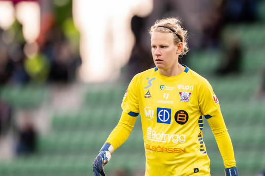 Linköpings målvakt Cajsa Andersson